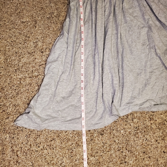 Missguided Tall Gray cinched waist shirt dress - Picture 6 of 8